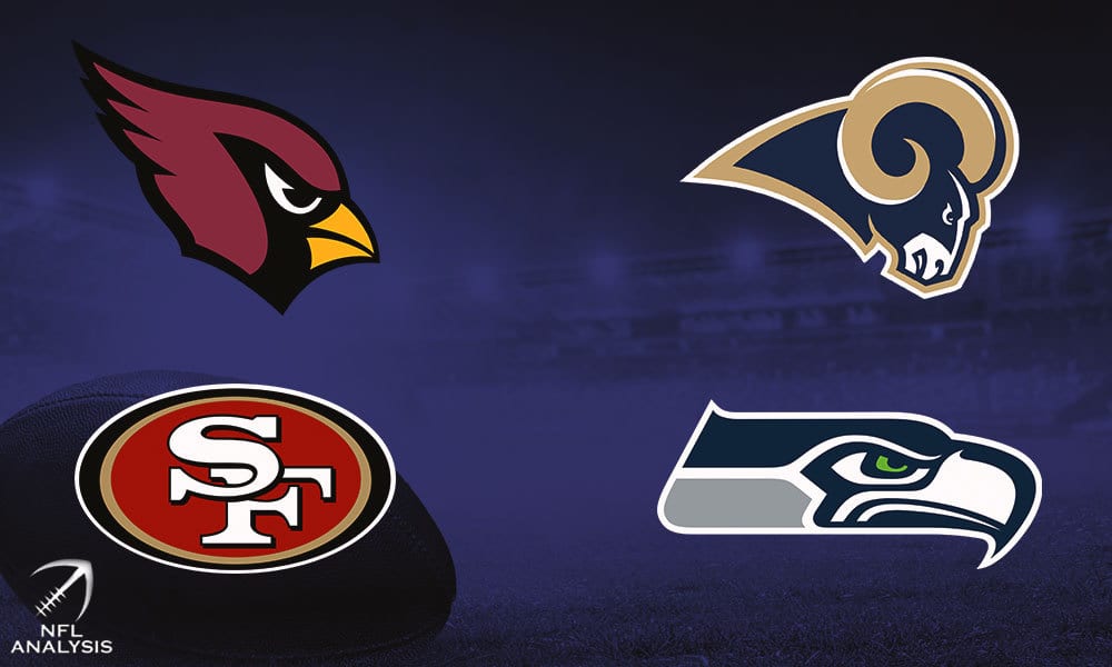 Rams, Cardinals, Seahawks, 49ers, NFL, NFC North