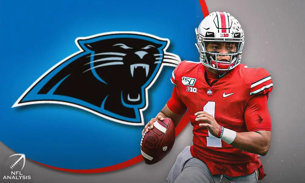 Justin Fields, Panthers, NFL Draft