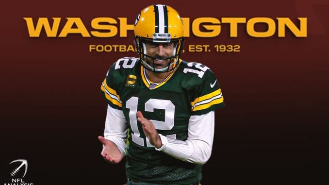 Aaron Rodgers, Washington Football Team, Green Bay Packers