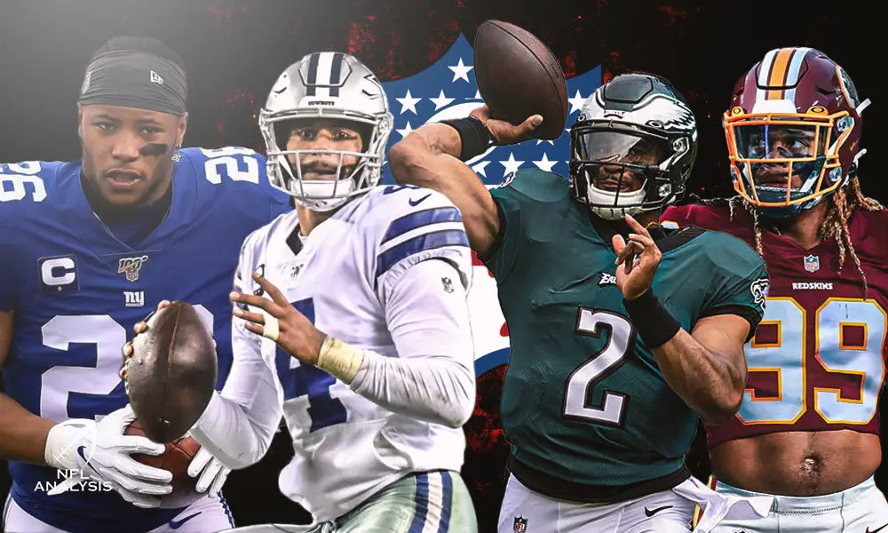 How will each team in the NFC East fare in Week 1 NFL action?