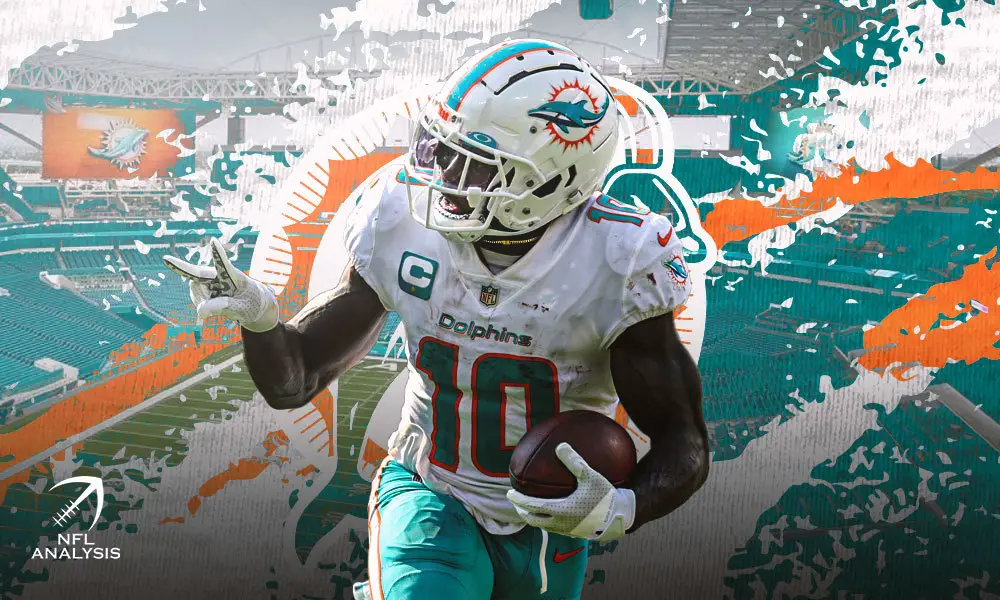 Tyreek Hill, Dolphins, Bengals