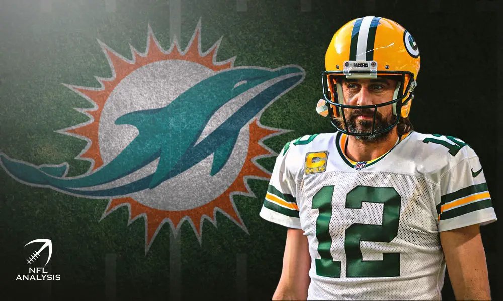 aaron rodgers in dolphins uniform