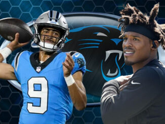 Cam Newton, Bryce Young, Panthers