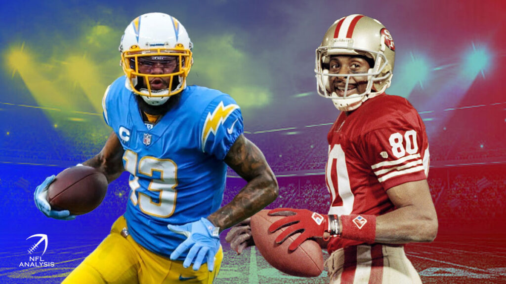 Keenan Allen, Jerry Rice, Chargers
