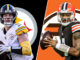 Kenny Pickett, Deshaun Watson, Steelers, Browns