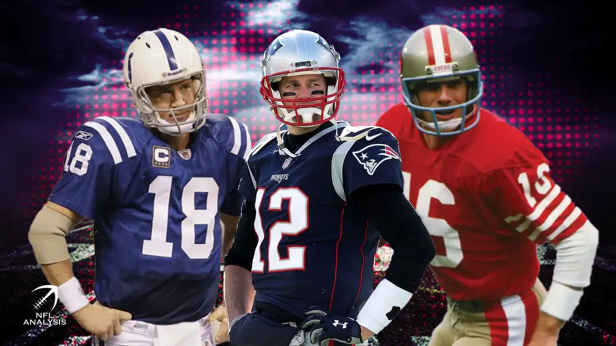 Peyton Manning, Tom Brady, Joe Montana, NFL