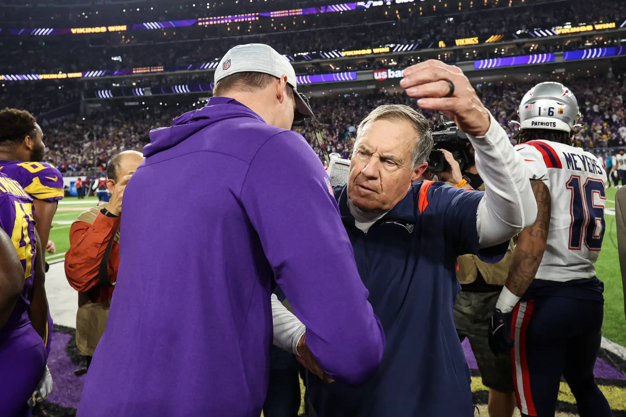 Bill Belichick, Kevin O'Connell, Vikings, NFL