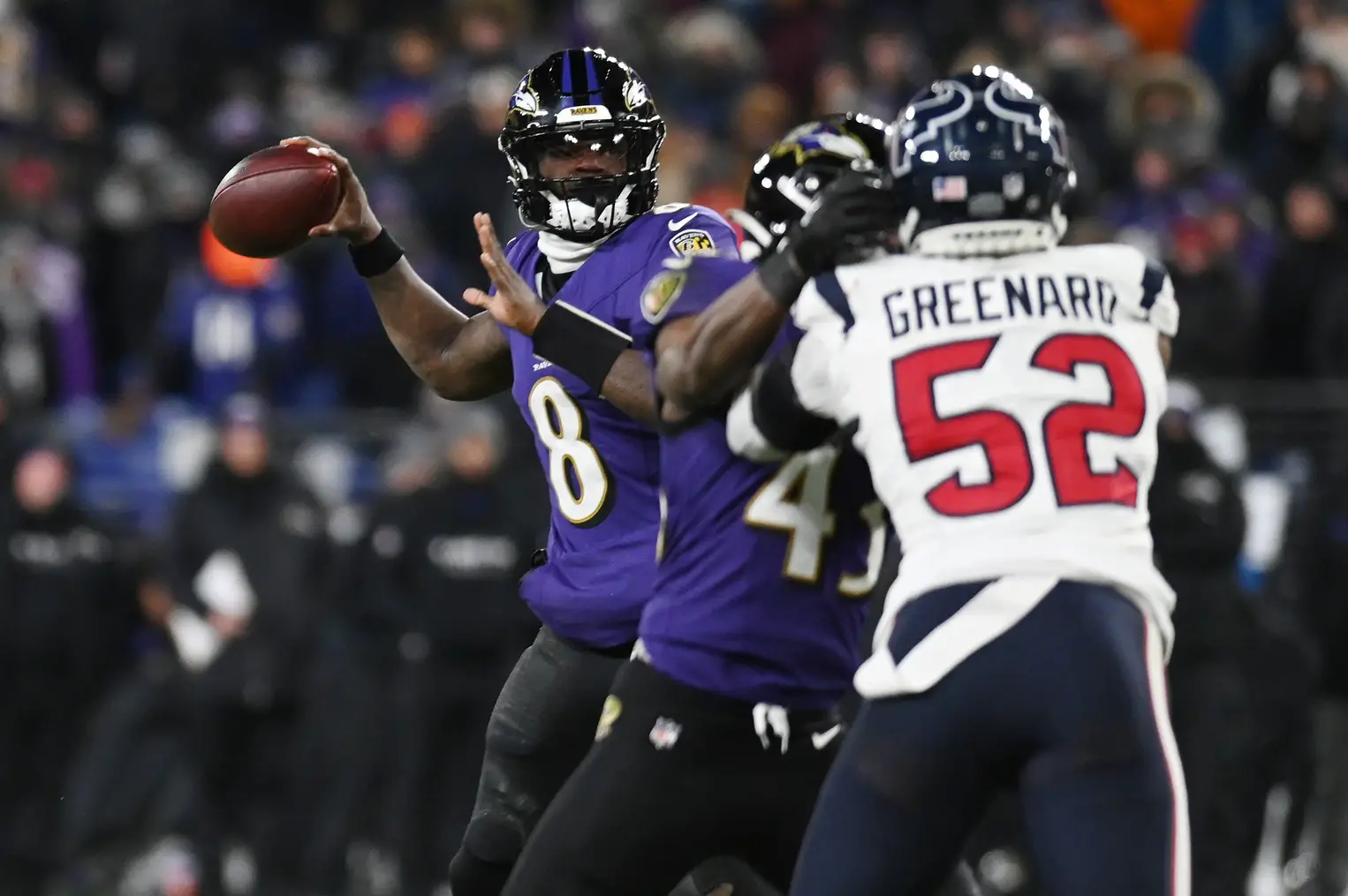 Lamar Jackson, Baltimore Ravens, NFL News, Houston Texans