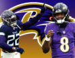 Derrick Henry, Lamar Jackson, Baltimore Ravens