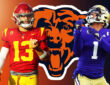 Caleb Williams, Rome Odunze, Bears, NFL Draft