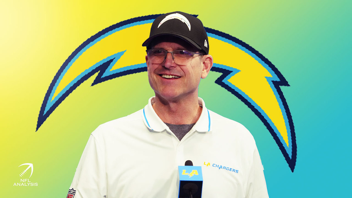 Jim Harbaugh, Los Angeles Chargers, Cam Newton
